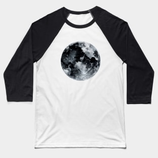 Full moon illustration Baseball T-Shirt